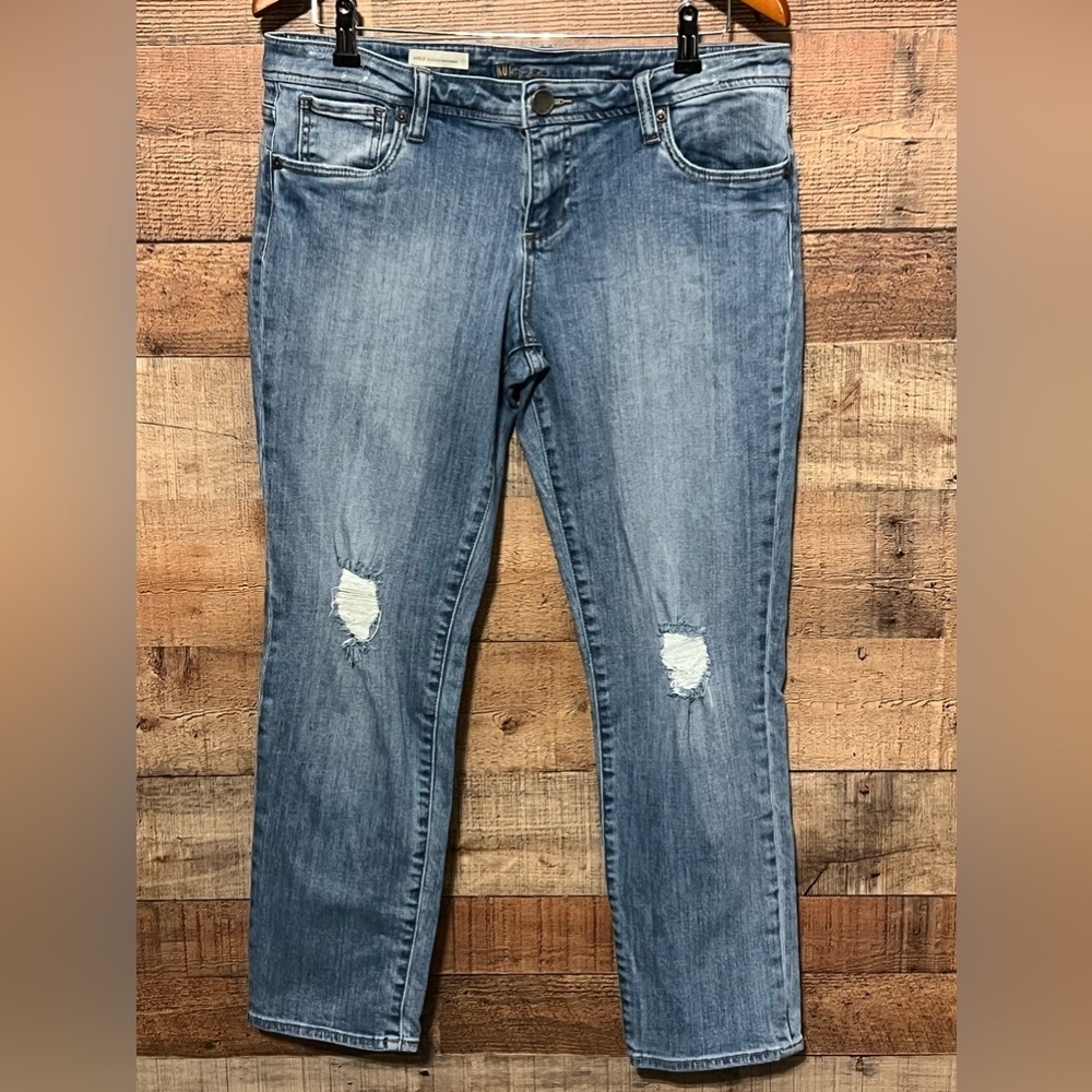 Kut From the Kloth Women’s sz 10 ‘Adele’ Slouchy Boyfriend Distressed Jeans